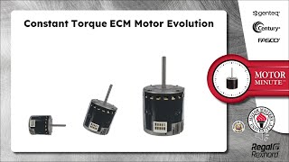 Motor Minute™ Technical Tip: Constant Torque ECM Motor Evolution by Regal Rexnord 468 views 4 months ago 3 minutes, 17 seconds