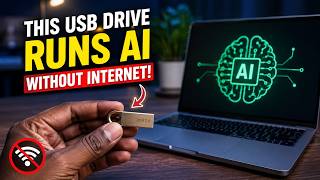 This USB Drive Runs AI Without Internet!