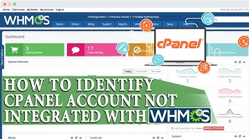 How to Identify cPanel account that are not integrated with WHMCS?