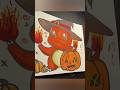 Drawing Charmander #charmender #pokemondrawing #pokemon #art#drawing#halloween2025 #halloween