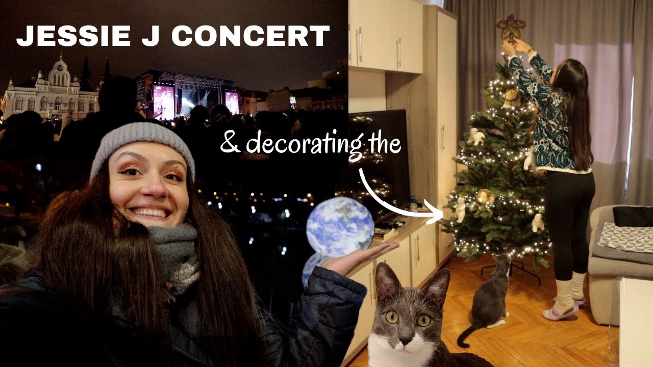 Jessie J concert & decorating the Christmas Tree | Gandalf's first reaction