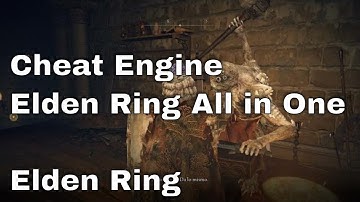 Tutorial Cheat Engine Elden Ring All in One v1.04.1 / Calibrations 1.04.2  - Elden Ring