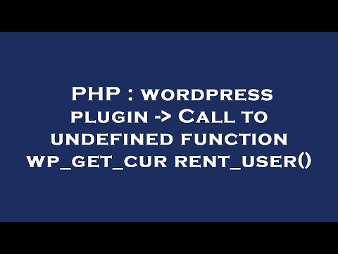 PHP : wordpress