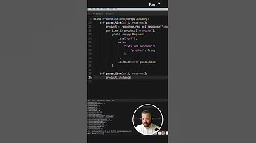 Turn Raw JSON into Clean Items (Scrapy Items + structure) (Part 7) #python #coding #webscraping