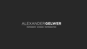 Alexander Gelwer making of - Workflow