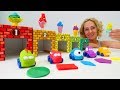 Spielzeug Kindergarten mit Nicole. 3 Kindervideos am Stück.