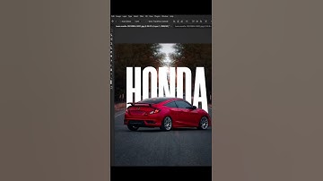 Adding text Behind photoshop tips and tricks @MSGroupIndia || #caredit  #photoshop #editing #shorts