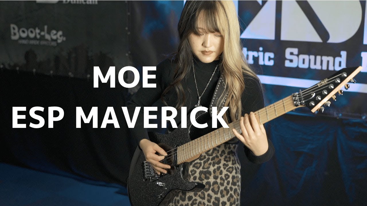 ESP Guitars: ESP MAVERICK Demonstration by MOE (from BRIDEAR)