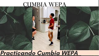 COMO BAILAR CUMBIA WEPA #shorts paso basico de cumbia WEPA el Alumno superó a la Maestra