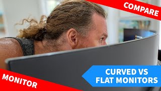 Flat vs Curved Monitor Buying Guide Tips - Which Ultrawide is Best for You?