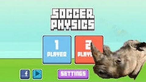 Soccer Physics Part 1 - RHINO IT!
