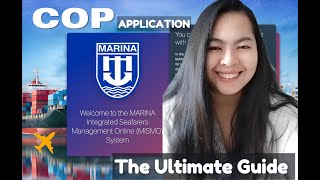 COP APPLICATION - STEP BY STEP TUTORIAL| #pinayviajera #copmarina #marina #ofw #seafarer #howto
