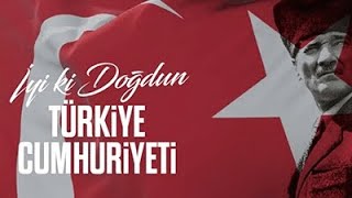 Cumhuri̇yetimi̇zi̇n 100. Yili Kutlu Olsun 🇹🇷 Ürki̇yem