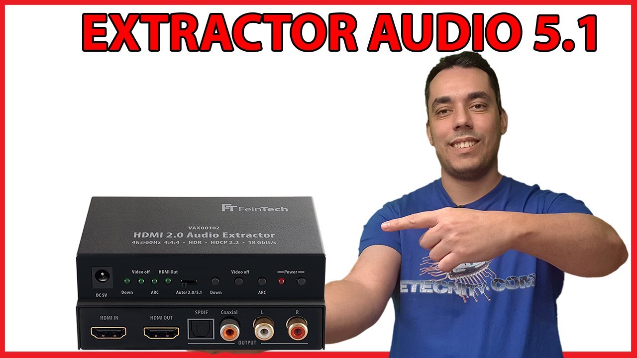 FeinTech HDMI Audio Extractor Bluetooth