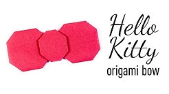 Origami HELLO KITTY Bow Tutorial â¥ï¸ DIY â¥ï¸ - Durasi: 6.41. Origami HELLO KITTY Bow Tutorial â¥ï¸ DIY â¥ï¸ - Durasi: 6.41.