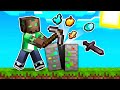 MINECRAFT pero AHORA LOS ORES SUELTAN OBJETOS OP! 😱💎