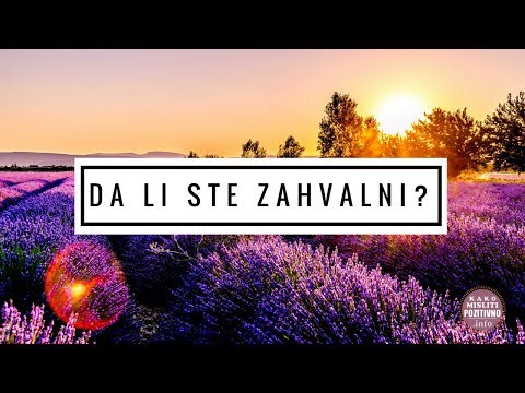 Video: Šta Učiniti Za Pozitivan Početak Dana