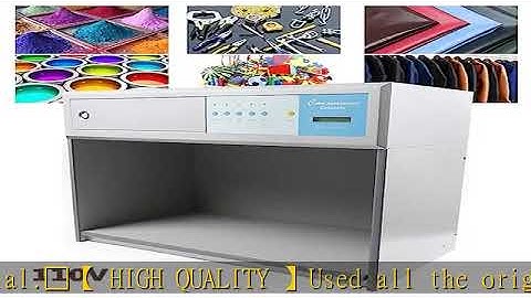 PIAOCAIYIN Color Assessment Cabinet, Industrial 4 Color Assessment Cabinet Box, Lab Color Matching