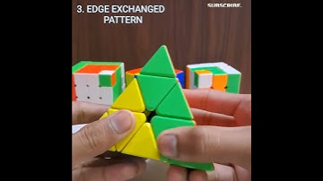 Cool Pattern on Pyraminx Cube ⚡ #shorts #viral #ytshorts #youtubeshorts