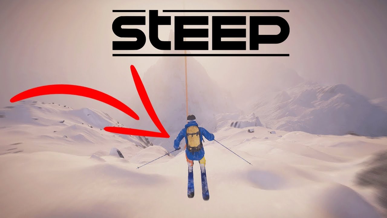 Skiing off the Side of a Mountain! (Steep Xbox One)
