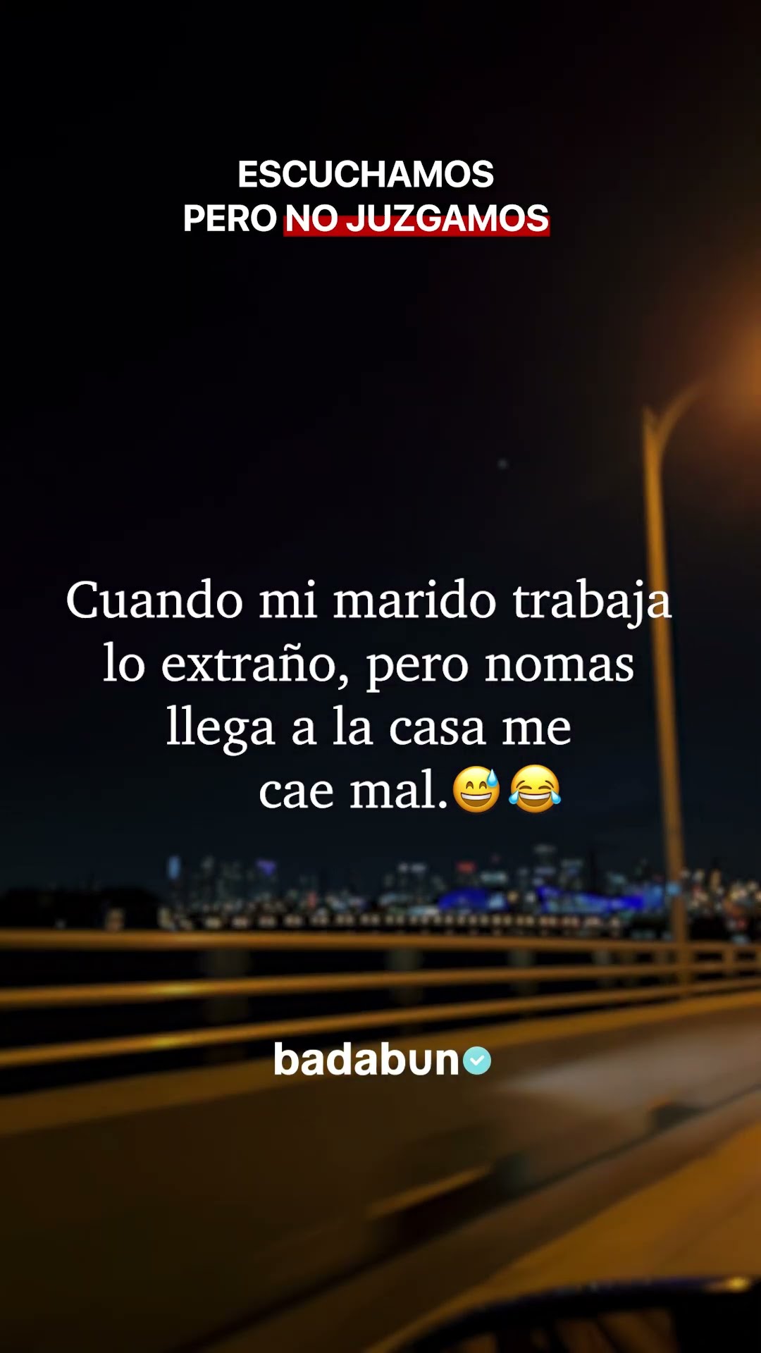 Escuchamos, pero no juzgamos ?