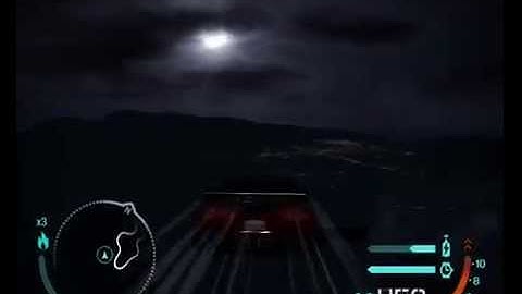 NFS Carbon Free Roam Drift Course