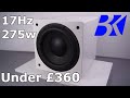 Best Value Home Cinema Subwoofer? - BK XLS200-FF MK2 - Review and Test