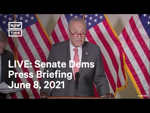 Senate Majority Leader Chuck Schumer Holds a Press Conference | LIVE