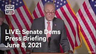 Senate Majority Leader Chuck Schumer Holds a Press Conference | LIVE