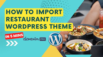 Restaurant free Wordpress Theme | Kadence Theme