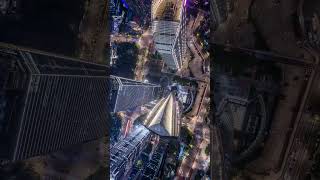Shanghai Aerial View By Drone