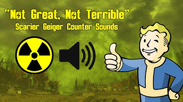 FALLOUT 4 MOD REVIEW Not Great Not Terrible - Scarier Geiger Counter Sounds