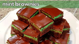Detailed How to Make the Perfect Chocolate Mint Brownies! Details