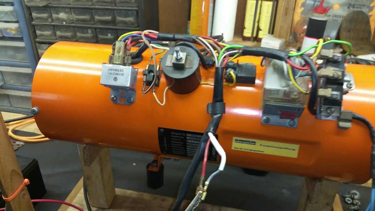 VW Bus Gas Heater Eberspacher BN4 For Sale YouTube