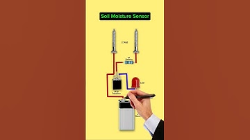 Soil Moisture Sensor circuit diagram 🛠️