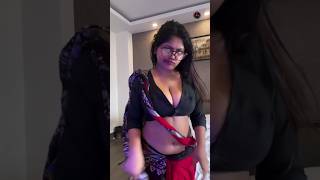 Bengali chubby girl saree lover no bra viral 👀 #trending #sareelover #viral #shorts #viralvideo
