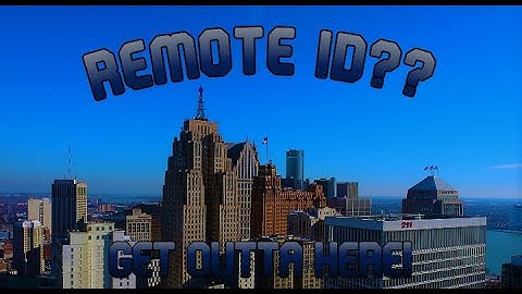 Remote ID why?????