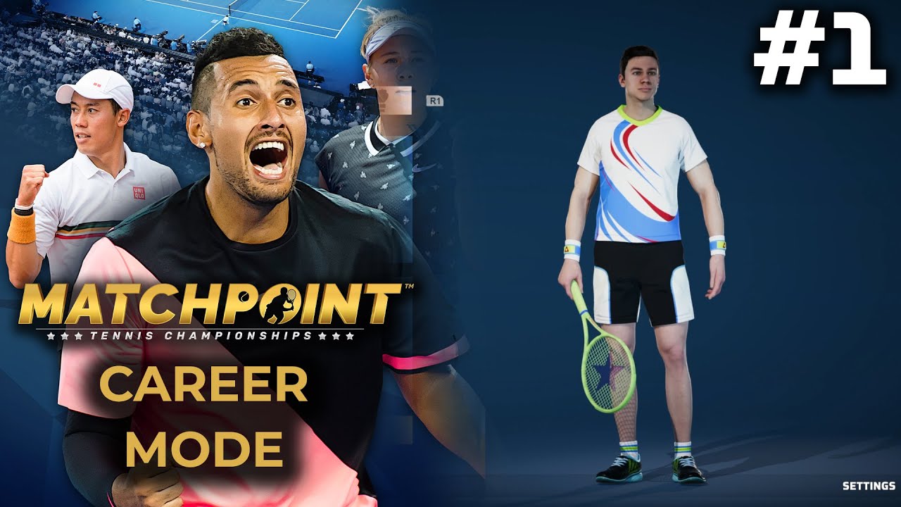Matchpoint Tennis Championships Career Mode #1 THE BEGINNING Matchpoint Career Mode