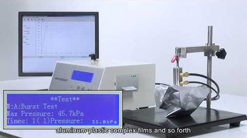 Package and Pouch Burst Tester - Labthink