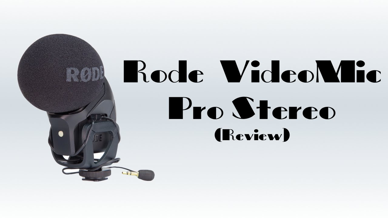 Rode SVM PRO Stereo Videomic Pro Review by CM Apps YouTube
