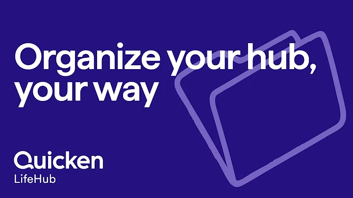 How to Create a Custom Folder in Quicken LifeHub