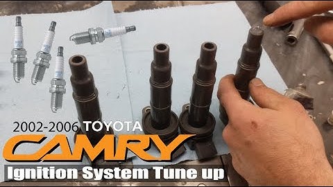 2002-2006 Toyota Camry: Ignition System Tune Up (Spark Plugs)