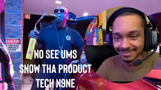 Tech N9ne - No See Umz (Lyrics) feat. Snow Tha Product & Russ | first time watching |