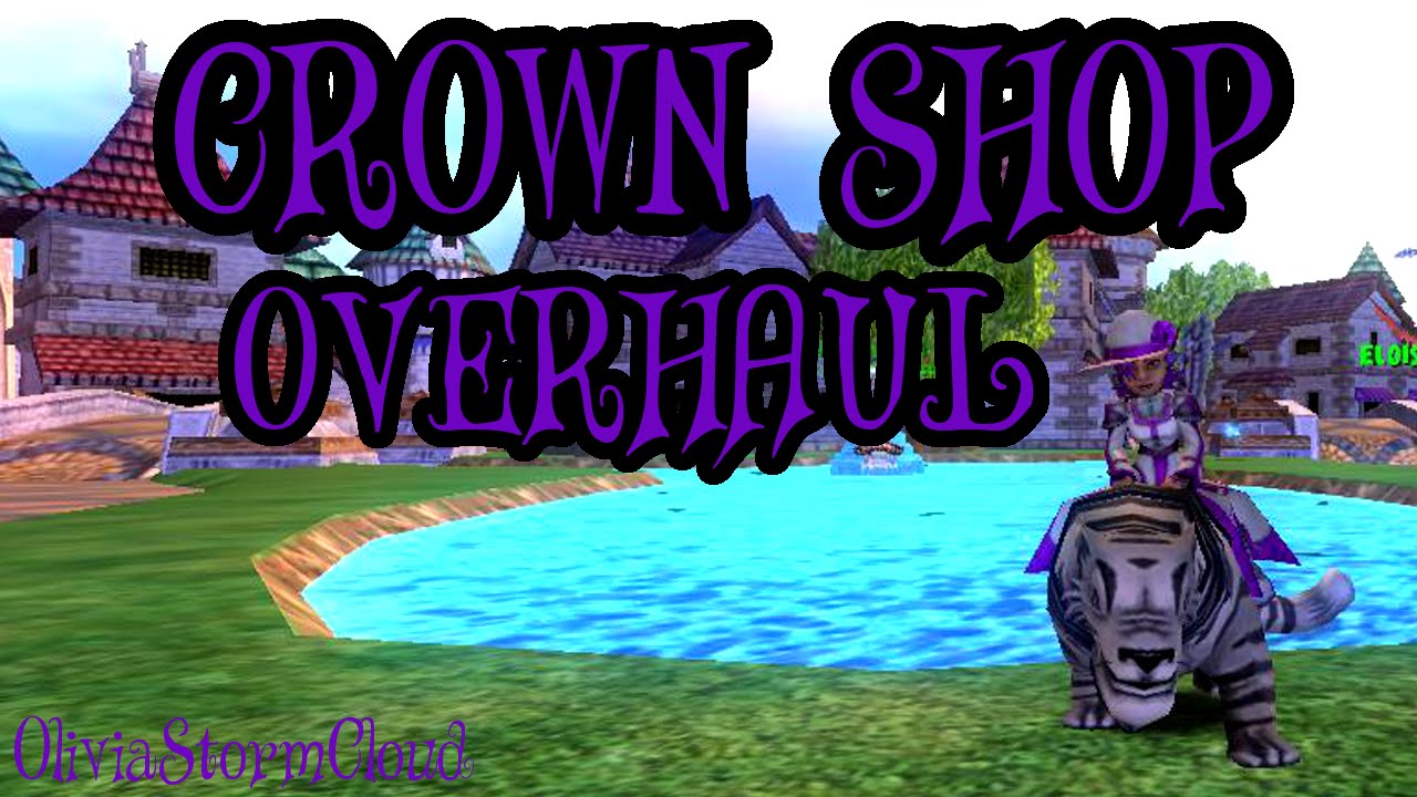 Wizard101 Updates CROWN SHOP OVERHAUL + EXTRAS YouTube