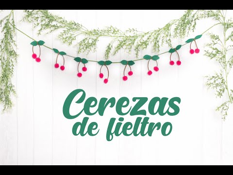 Video: Cereza De Fieltro