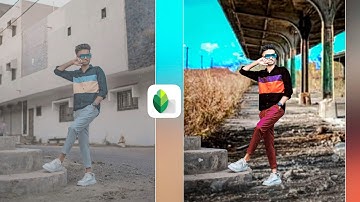 Snapseed Background Change Trick | Snapseed photo editing 2021 [Niraj Editz]