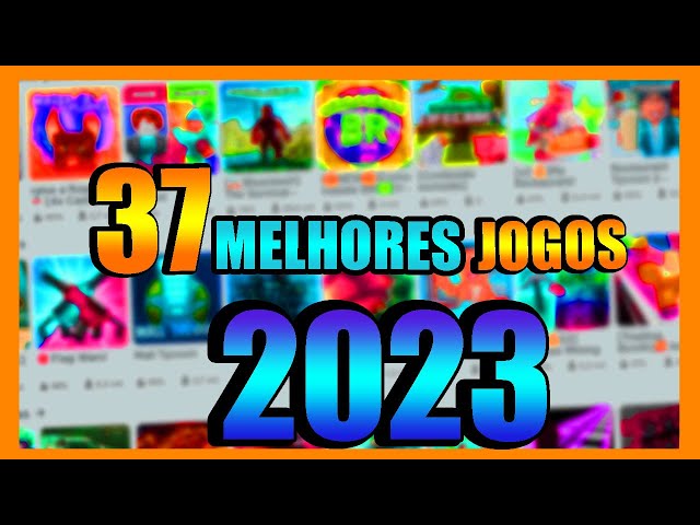 TOP 5 JOGOS MAIS JOGADO NO ROBLOX EM 2023 😱 