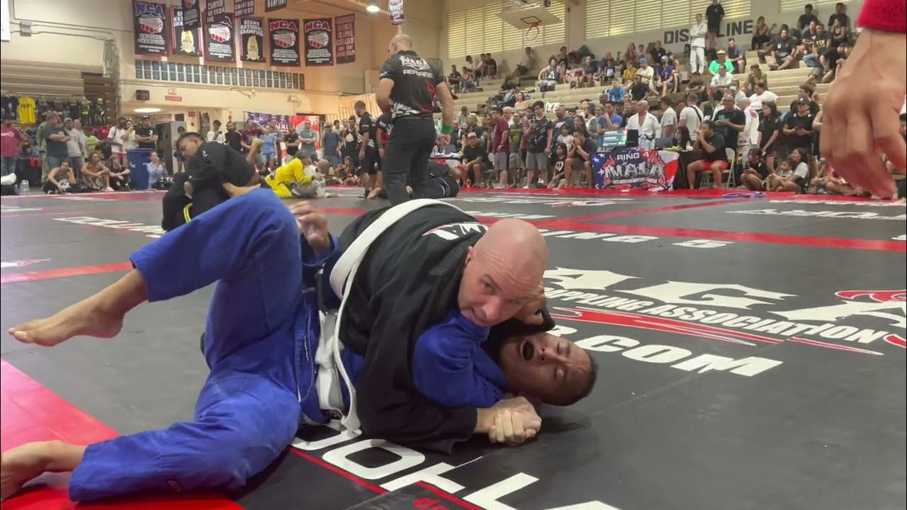 Hawaii NAGA 2022 2nd match white belt Gi 160lb YouTube