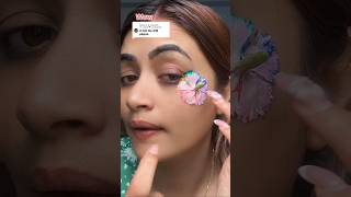 Creative Golden Glow Cheek Art - MUST WATCH 🌟 #fyp #trendingshorts