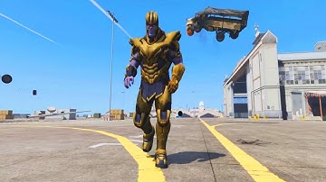 Avengers Thanos / GTA 5 Infinity Stones Power Mods